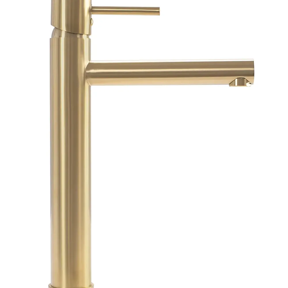 Robinet Lave-Mains|Rea Robinet de lavabo Tess brush gold high