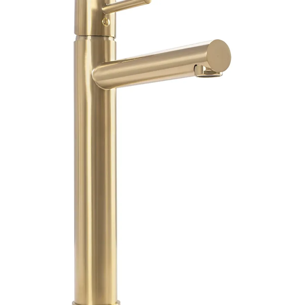 Robinet Lave-Mains|Rea Robinet de lavabo Tess brush gold high