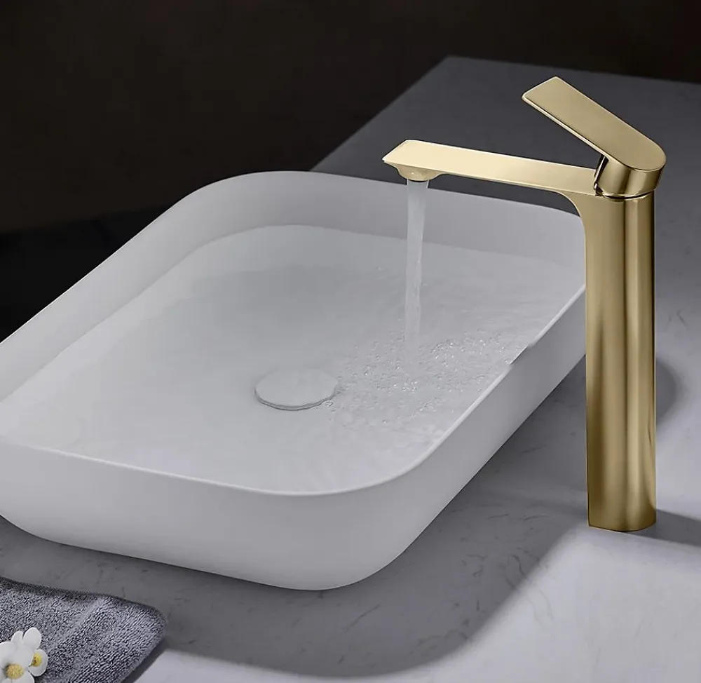 Robinet Lave-Mains|Rea Robinet de lavabo Urban gold high