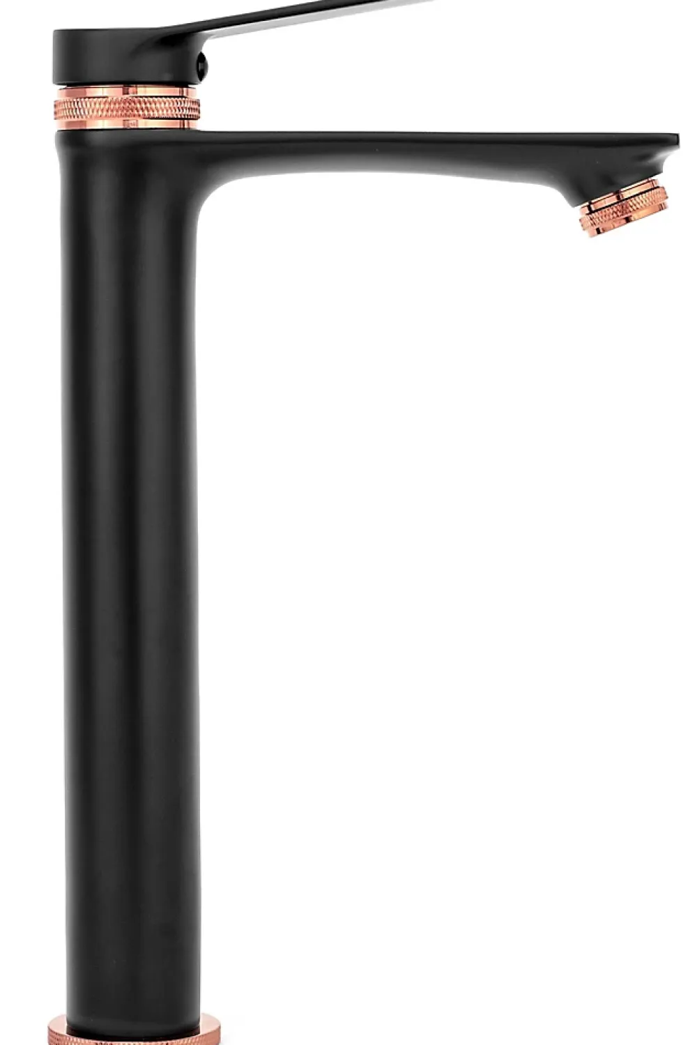 Rea Robinet de lavabo Viral black rose gold high