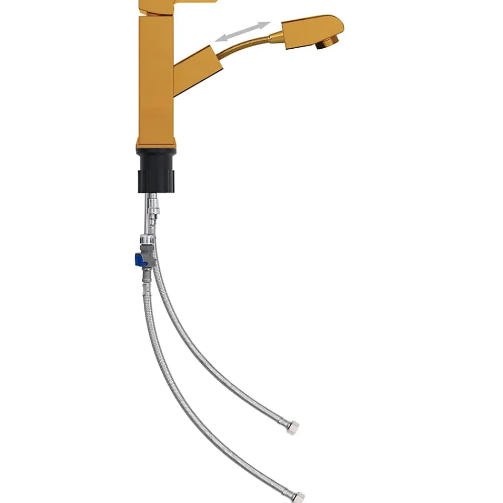 Robinet Lave-Mains|Helloshop26 Robinet de lavabo retractable de salle