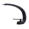 Hudor Robinet de lavabo sur plage BNF606B en laiton noir collection Céphise