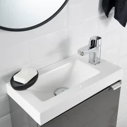 GoodHome Robinet de lave-mains eau froide Teesta S