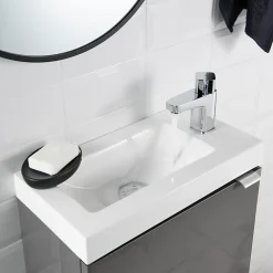 GoodHome Robinet de lave-mains eau froide Teesta S
