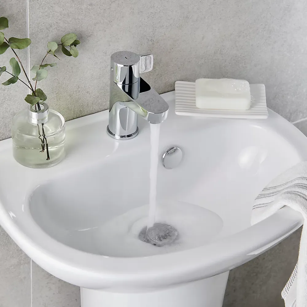 Robinet Lave-Mains|GoodHome Robinet de lave-mains eau froide Cavally S