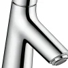 Robinet Lave-Mains|Hansgrohe Robinet de lave-mains Talis S sans tirette ni vidage finition chromée