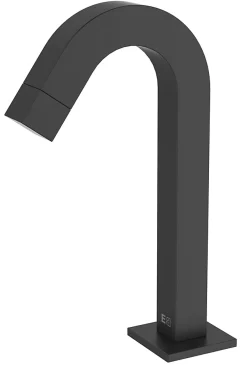 Essebagno Robinet de lave-mains noir Quartos