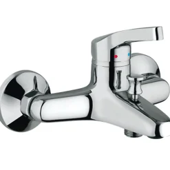 Robinet De Baignoire|Autres Robinet de salle de bain mitigeur bagnoire et douche en laiton chromé