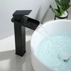 Robinet De Bidet|Deko Robinet de salle de bain noir mat, robinet de lavabo à levier unique, robinet mitigeur de lavabo à poser