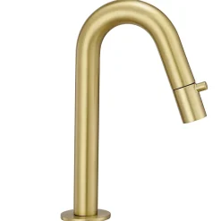 Robinet Lavabo Et Vasque|Lomazoo Robinet eau froide lave main doré - Roma