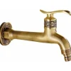 Robinet Lave-Mains|Deko Robinet en laiton antique avec poignée à levier, Laiton aspect ancien