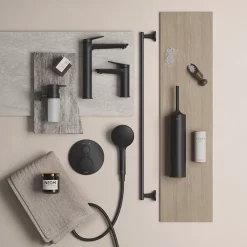 Duravit Robinet lave-mains eau froide Wave noir mat
