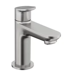 Robinet Lave-Mains|Duravit Robinet lave-mains eau froide Wave inox brossé