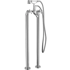 Colonne De Baignoire|Rogier & Mothes Robinet melangeur baignoire retro sur pieds VICTORIA