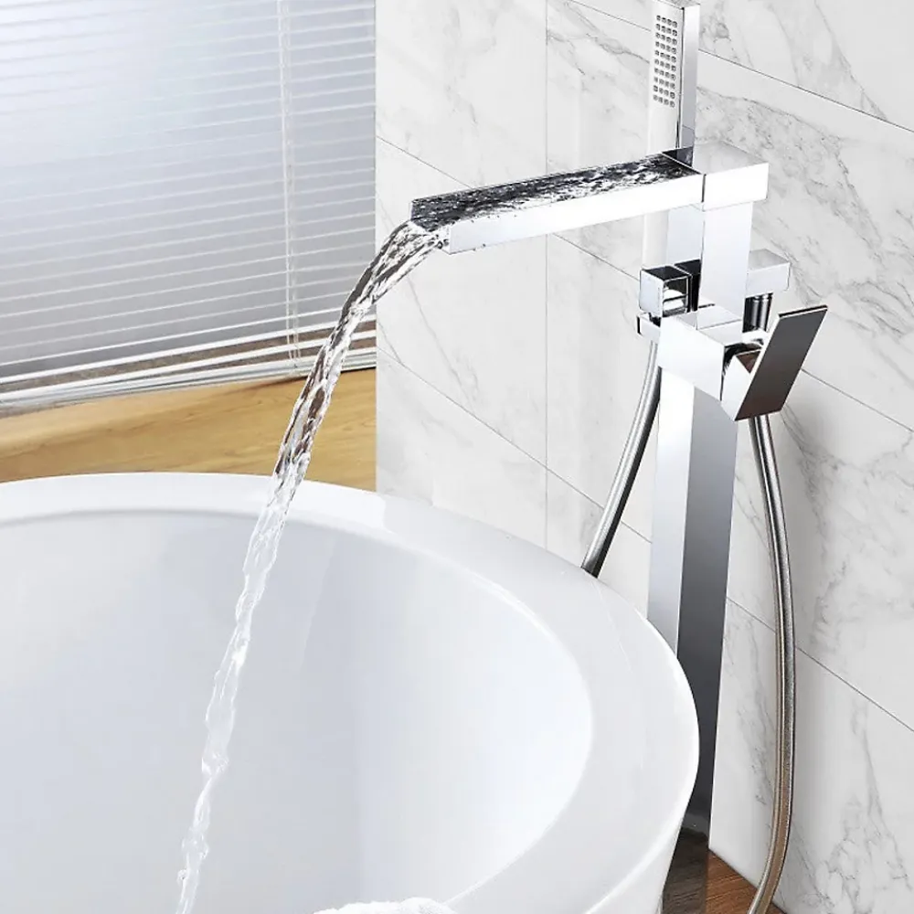 Colonne De Baignoire|Stano Robinet mitigeur baignoire cascade TANO sur pied