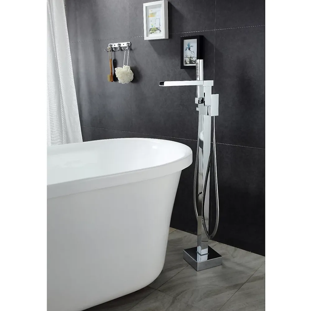 Colonne De Baignoire|Stano Robinet mitigeur baignoire cascade TANO sur pied