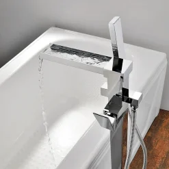 Colonne De Baignoire|Stano Robinet mitigeur baignoire cascade TANO sur pied