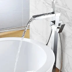 Colonne De Baignoire|Stano Robinet mitigeur baignoire cascade TANO sur pied