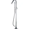 Colonne De Baignoire|Valaz Robinet mitigeur baindouche sur pied PILOS chrome
