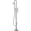 Colonne De Baignoire|Valaz Robinet mitigeur baindouche sur pied MISURI chrome