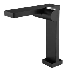 Bernstein Robinet mitigeur corps haut en noir pour lavabo ou vasque NT3220B