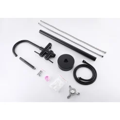 Colonne De Baignoire|Bellegno Robinet mitigeur de baignoire sur pied BAGNO noir mat