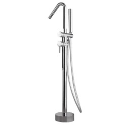 Imex Robinet Mitigeur de Baignoire sur Pied Chrome CORCEGA BBECO1