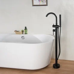 Bernstein Robinet mitigeur de luxe sur pied 8028B en noir