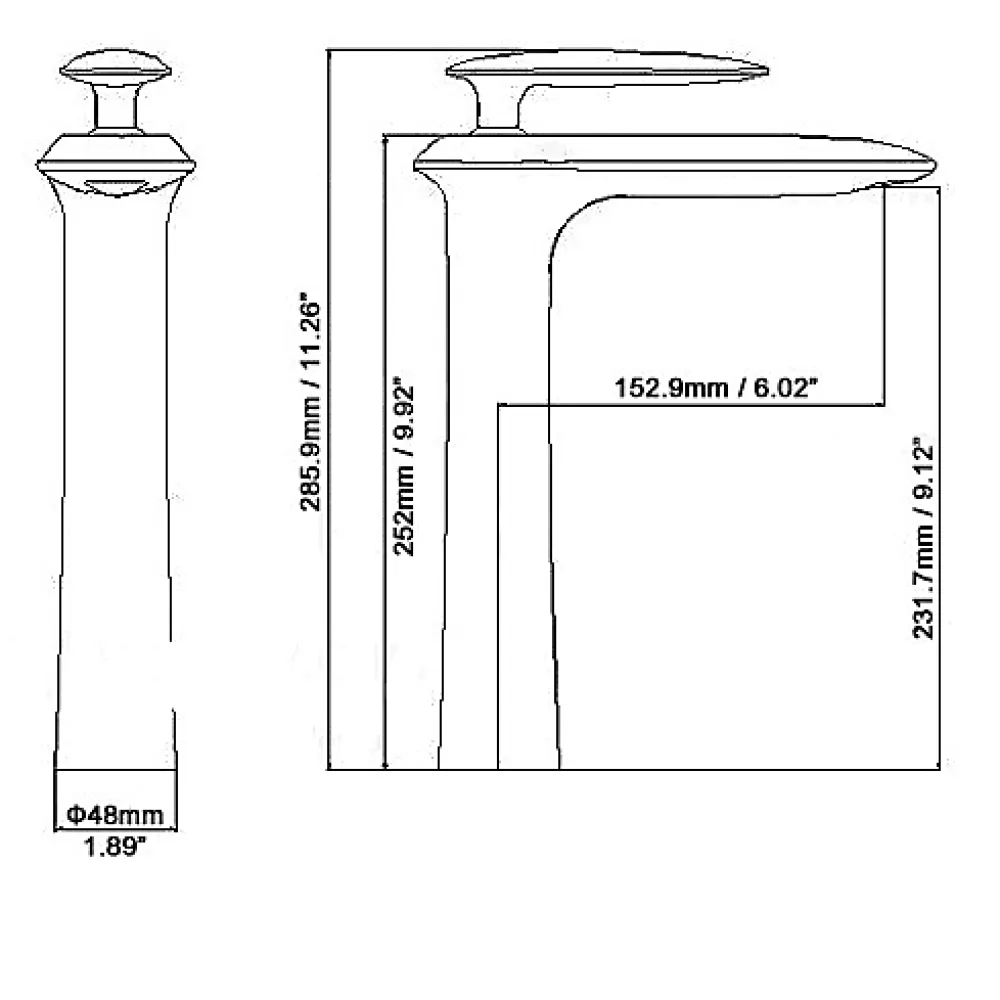 Robinet Lave-Mains|Kroos Robinet mitigeur lavabo haut moderne Blanc - Castor