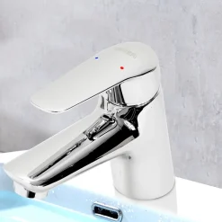 Robinet Lavabo Et Vasque|Autres Robinet mitigeur lavabo vasque design laiton chrome