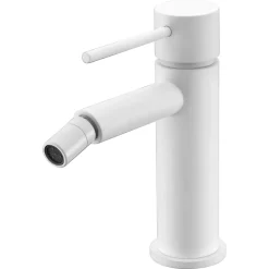 Imex Products Robinet mitigeur monocommande STICK à poser pour bidet (1 trou) Blanc (mat) Robinet à poser (sur vasque ou plan)