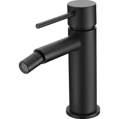 Imex Products Robinet mitigeur monocommande STICK à poser pour bidet (1 trou) Noir (mat) Robinet à poser (sur vasque ou plan)