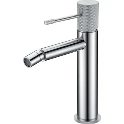 Robinet De Bidet|Imex Products Robinet mitigeur monocommande TOUCHER à poser pour bidet (1 trou) Chromé Brillant Robinet à poser (sur vasque ou plan)