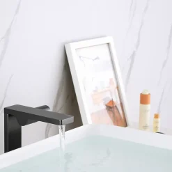 Robinet Lave-Mains|Bernstein Robinet mitigeur monocommande design - corps haut - gun métal pour lavabo ou vasque NT3220G