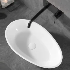 Bernstein Robinet mitigeur mural à encaster XX0539B avec corps d'encastrement noir mat