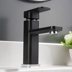 Bernstein Robinet mitigeur pour lavabos vasques 1233CB chromé/noir