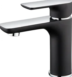 Robinet Lave-Mains|Bernstein Robinet mitigeur pour lavabo 4024CB - noir mat