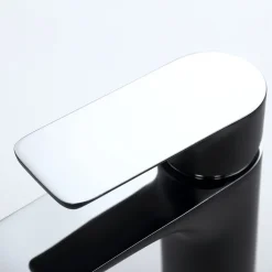 Robinet Lave-Mains|Bernstein Robinet mitigeur pour lavabo 4024CB - noir mat