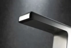 Bernstein Robinet mitigeur pour lavabo ou vasque NT7320 effet cascade - noir mat, gun métal ou blanc mat Gun métal
