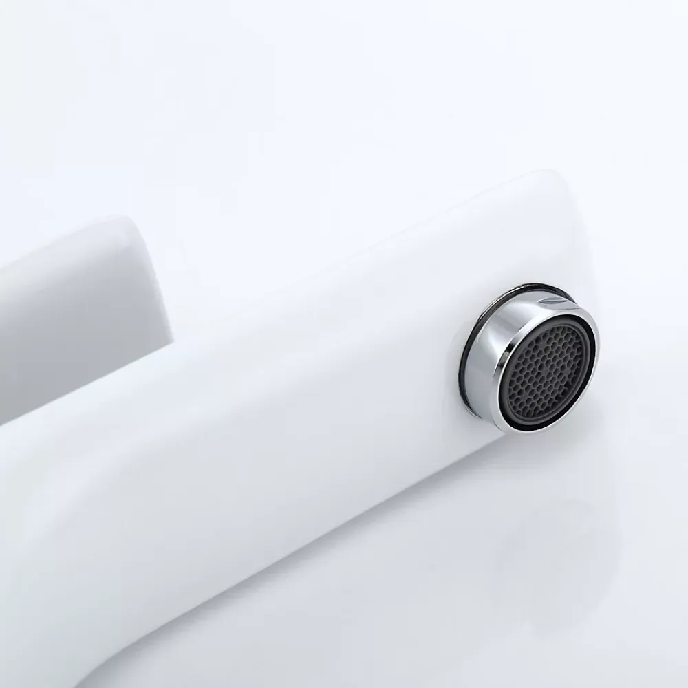Robinet Lave-Mains|Bernstein Robinet mitigeur pour vasque ou lavabo 4024CW chromé blanc