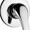 Robinet De Douche|Kiamami Valentina Robinet Mélangeur Douche Encastrée Monocommande Finition Chrome - Entrer