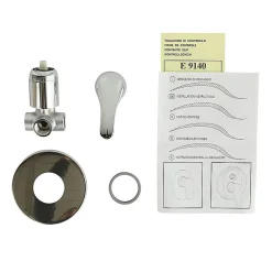 Robinet De Douche|Kiamami Valentina Robinet Mélangeur Douche Encastrée Monocommande Finition Chrome - Entrer