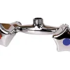 Robinet De Douche|Noyon et Thiebault Robinet mélangeur mural pour douche entraxe 100 mm Mâle 15 x 21 en laiton chromé