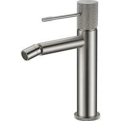 Robinet De Bidet|Imex Products Robinet monocommande bidet en laiton finition nickel brosse avec cartouche ceramique