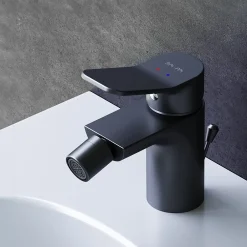Robinet De Bidet|Am.Pm Europe Robinet Monocommande de bidet, Noir FXA83122 AM.PM