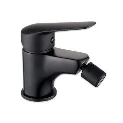 Kiamami Valentina Robinet Monotrou Bidet Noir Mat - Bormio