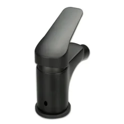 Kiamami Valentina Robinet Monotrou Bidet Noir Mat - Bormio