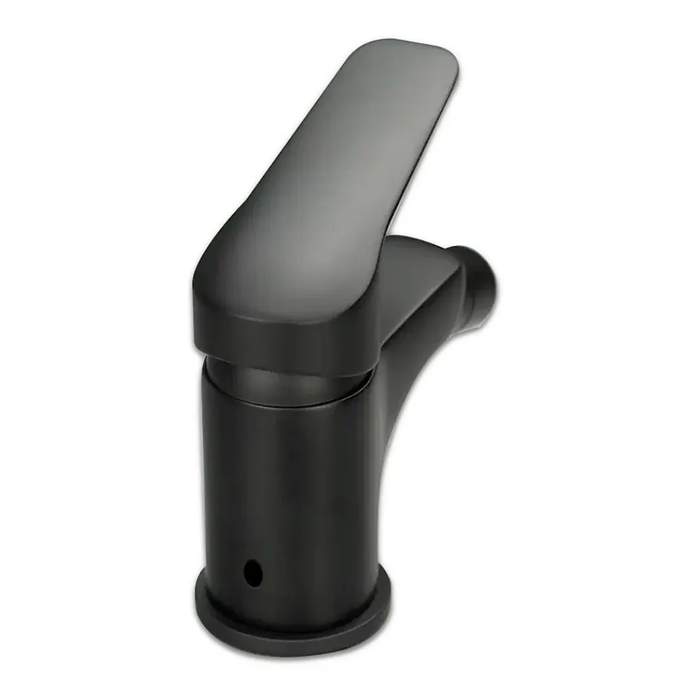 Kiamami Valentina Robinet Monotrou Bidet Noir Mat - Bormio