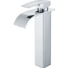 Auralum Max Robinet Salle de Bain Cascade Moderne, Mitigeur de Lavabo - Sortie Douce Sans Éclaboussures