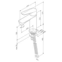 Robinet Lavabo Et Vasque|Am.Pm Europe Robinet Salle de Bain Mitigeur de lavabo, Chromé, Hit taille M, FTA02200 AM.PM